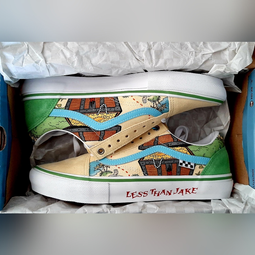 Vans X Less Than Jake Skate Old Skool *NWT* - Picture 8 of 11